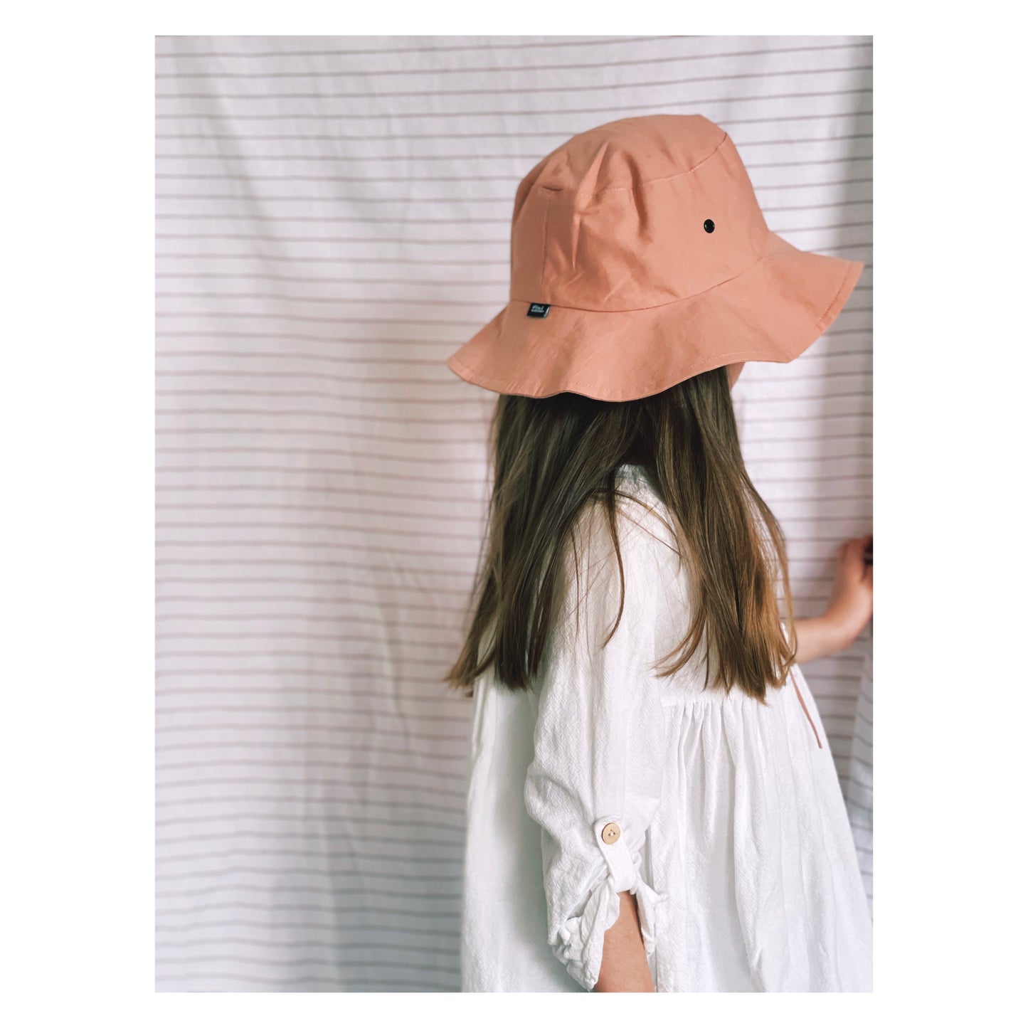 fini. relaxed bucket hat | pink-fini. the label