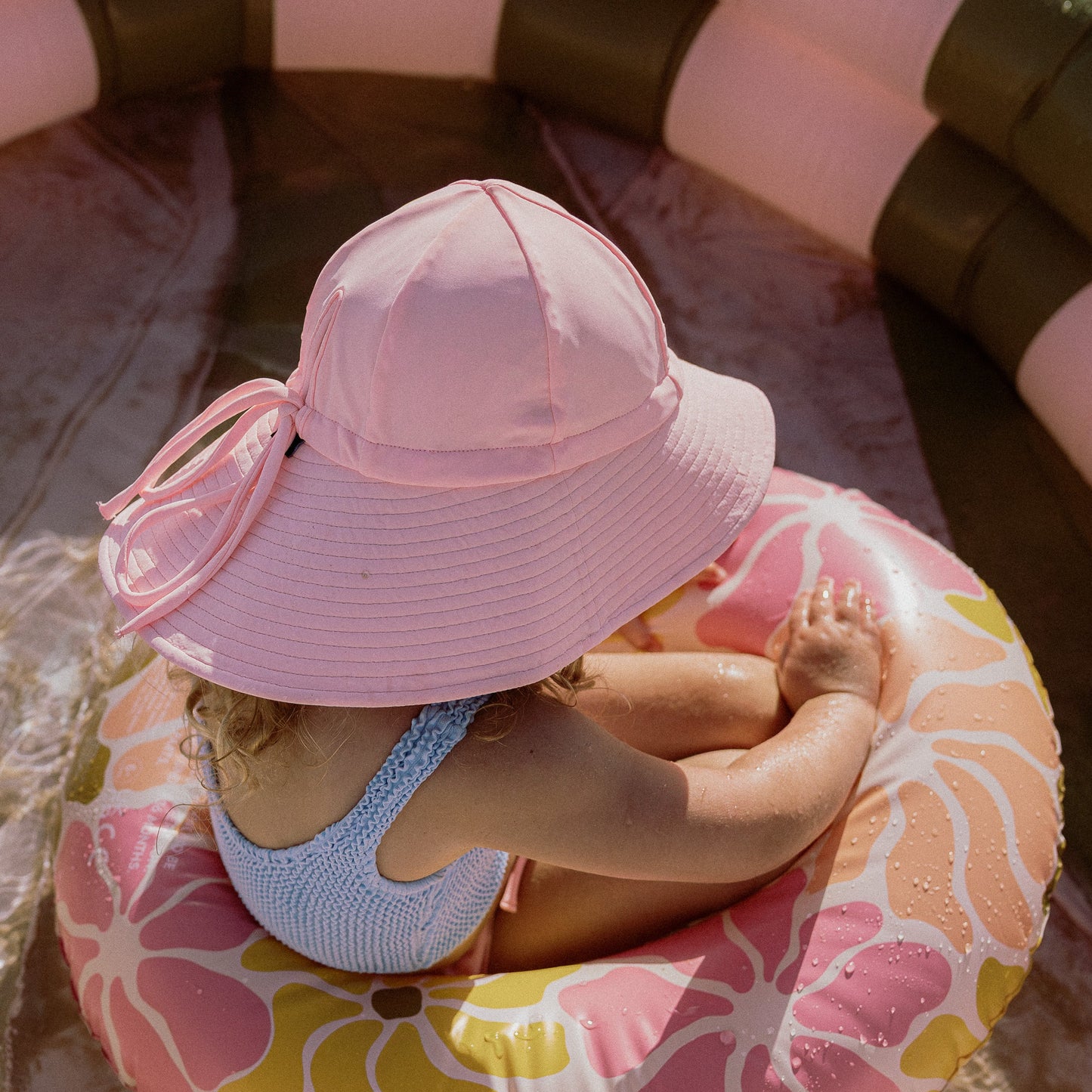 floppy hat | swim | light pink  |  PRE-ORDER