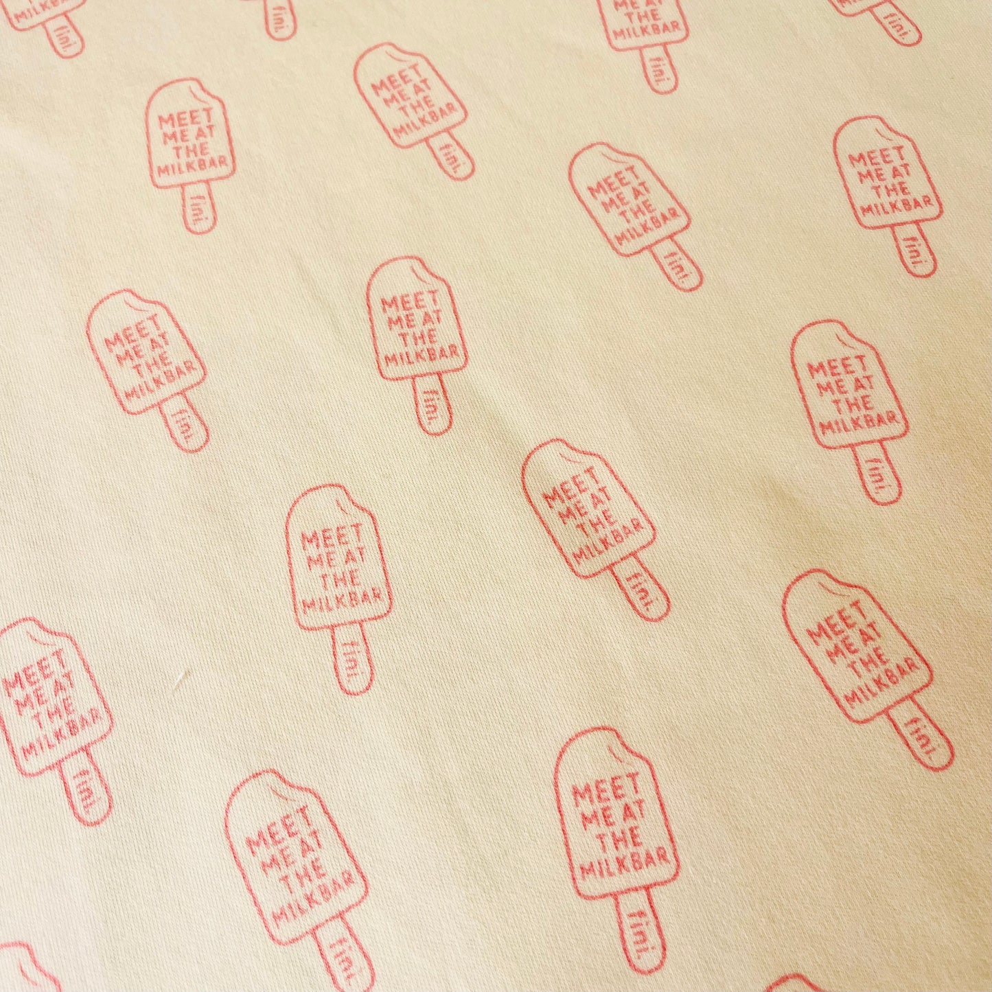 t-shirt | meet me at the milkbar | pink