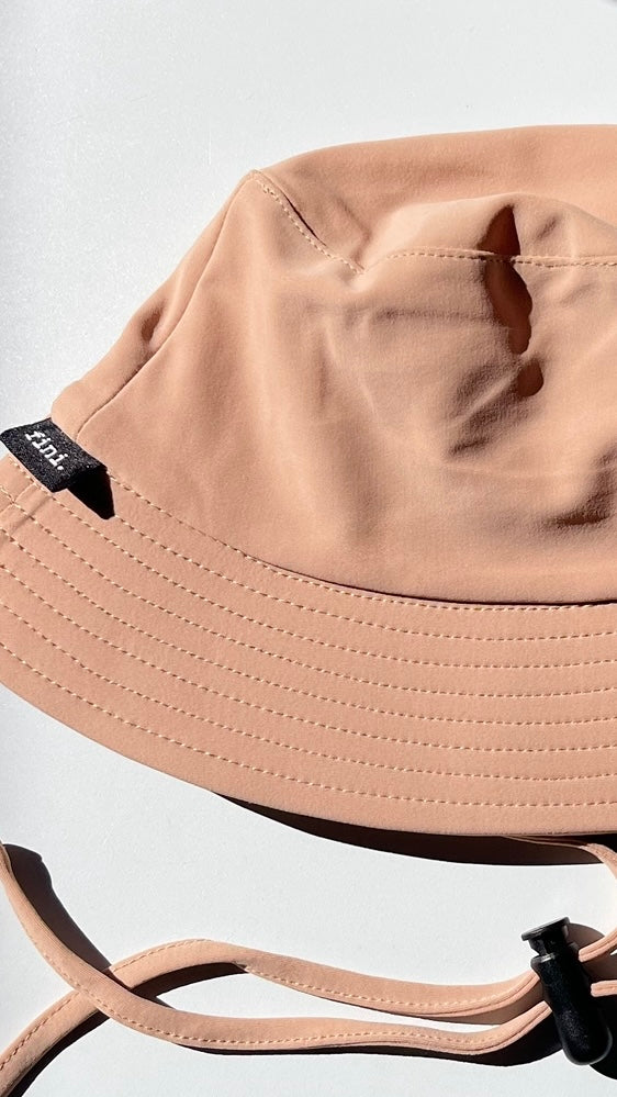 bucket hat | swim | tan