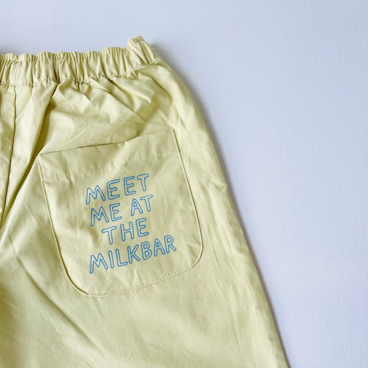 bottoms | short pants | pistachio