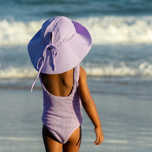 floppy hat | swim | lilac |  PRE-ORDER