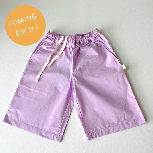 bottoms | short pants | mauve