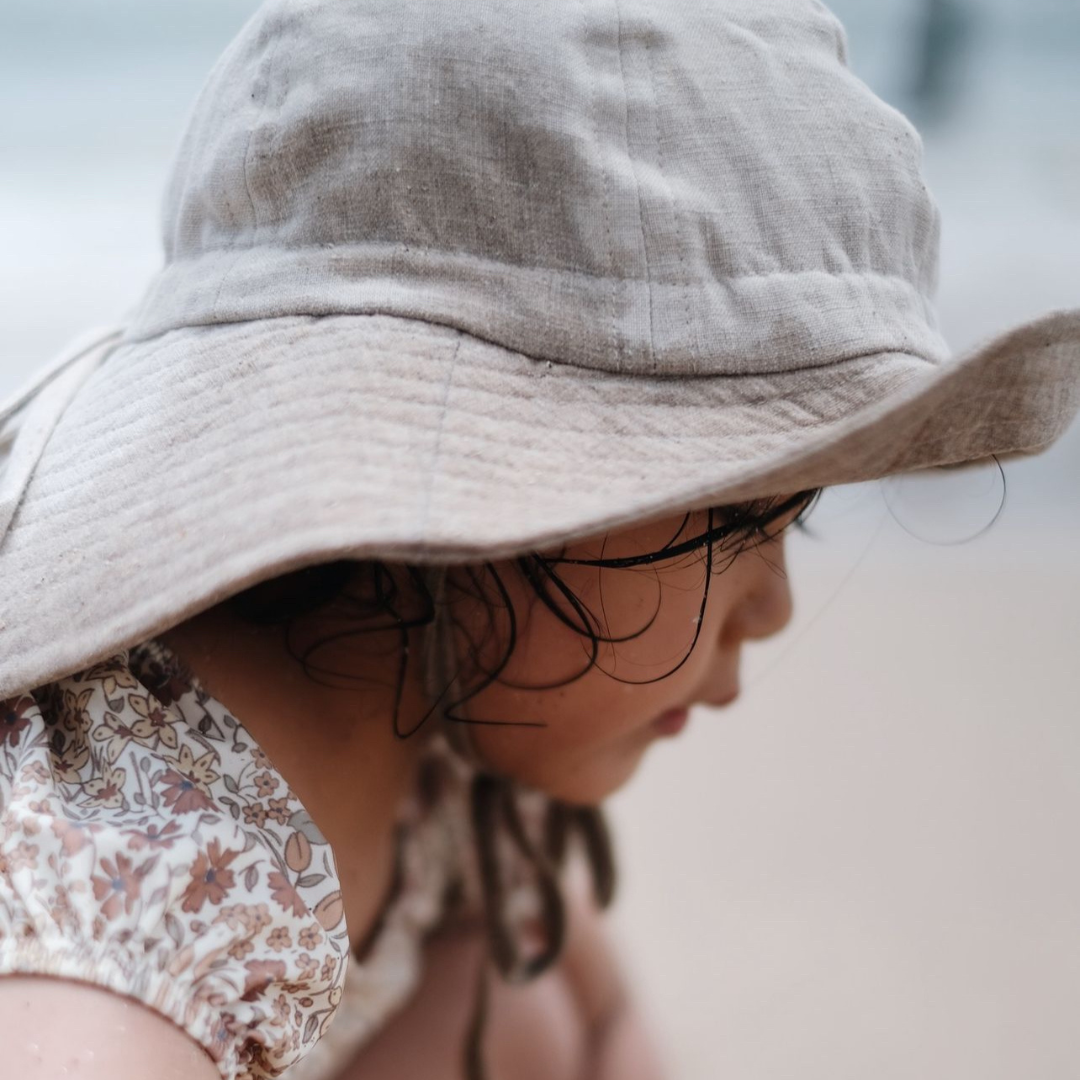 floppy hat | linen