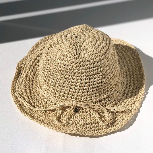 premium handmade straw hat light colour Australia family
