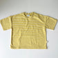 retro striped fini kids tee oversized korean fit cotton ages 2-5