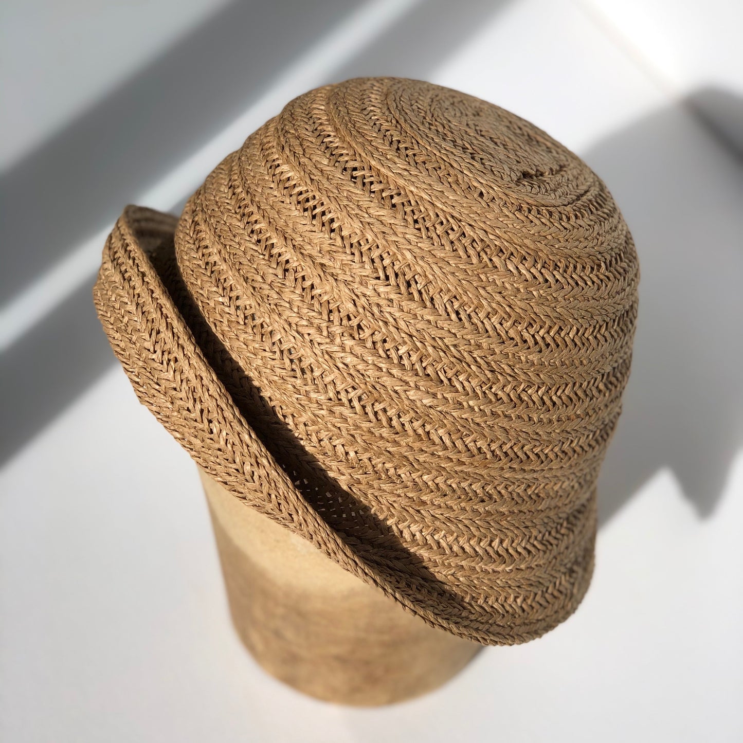 WS_available now_FINI. HAT : straw bucket hat-fini. the label