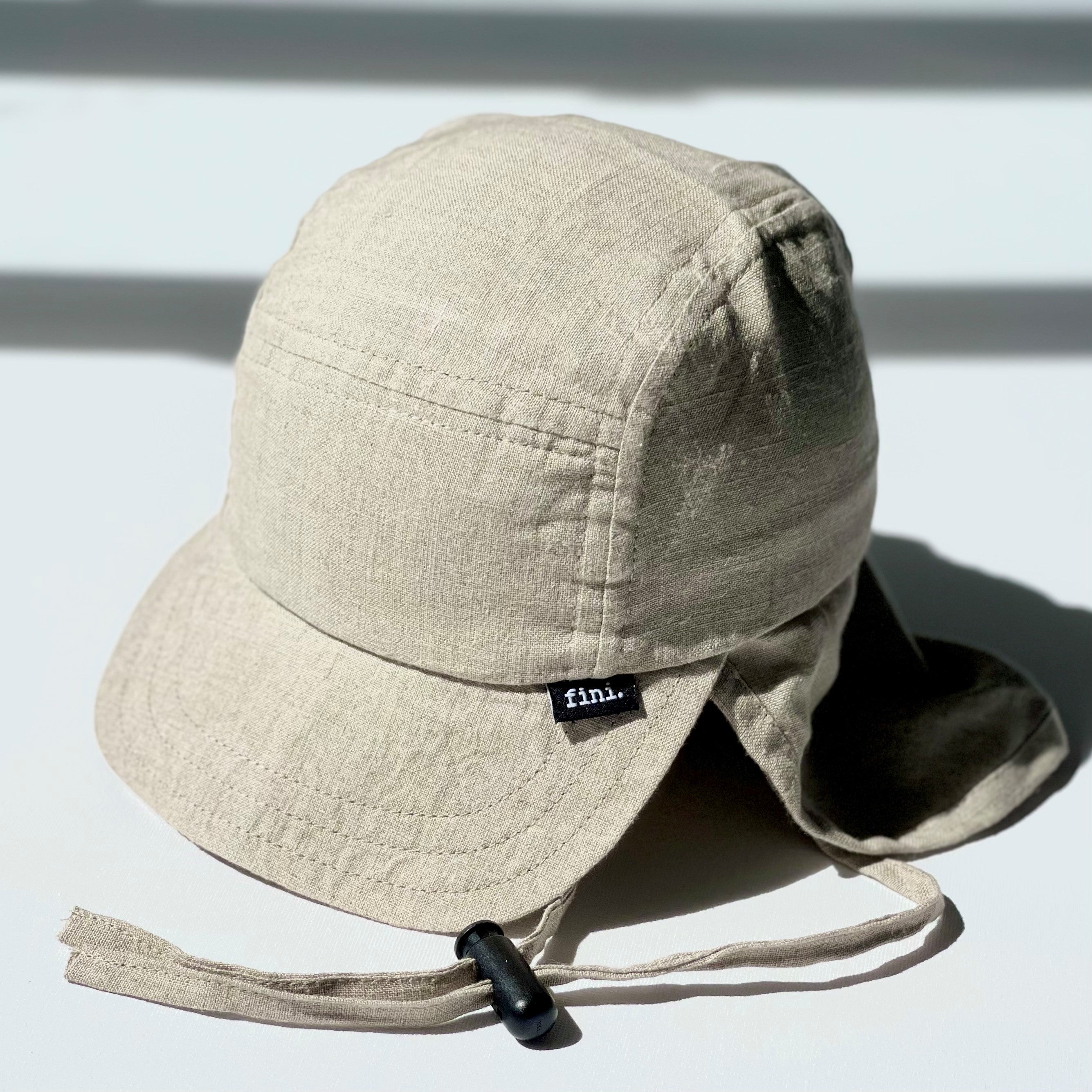 legionnaire hat | linen - the modern baby sun hat / toddler sun hat ...